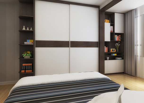 Modern and simple youth room