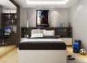 Modern and simple youth room