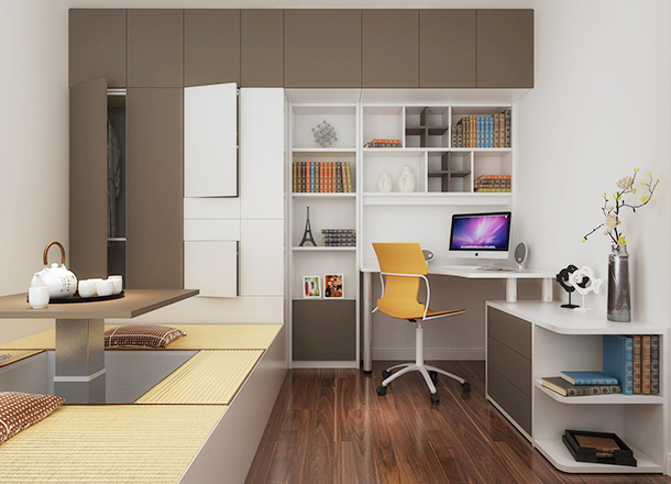 Modern simple multifunctional room