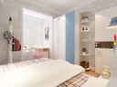 Modern Simple Teenager Room DZQ019