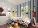 Modern Simple Teenager Room DZQ019