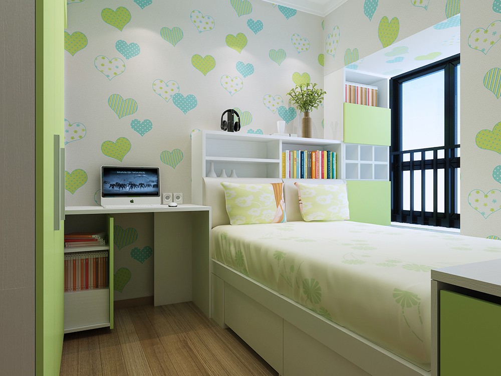 Modern Simple Teenager Room DZQ028