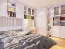 Modern minimalist bedroom DZQ027