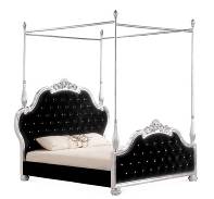 King/Queen Bed Excl. Mattress