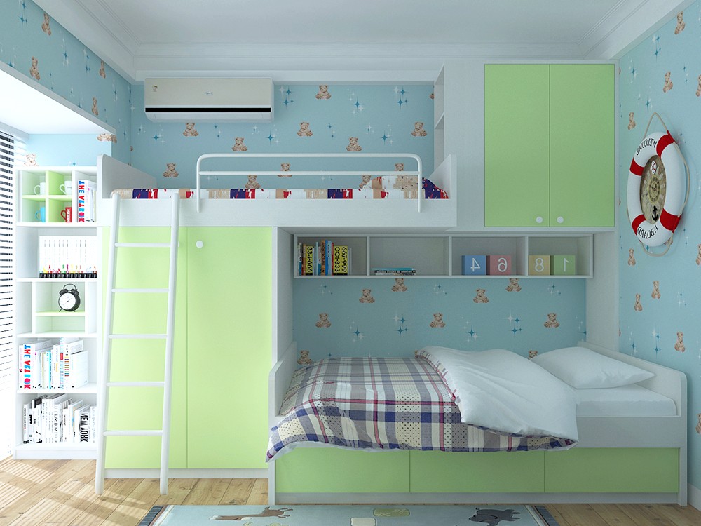 Modern Simple Teenager Room DZQ023