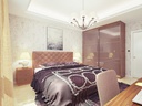 Modern minimalist bedroom DZW038