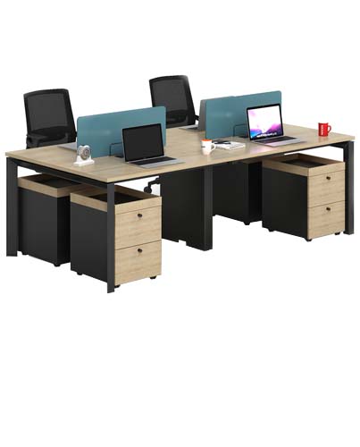 4 Seat Workstation