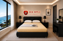 Queen Bed Excl. Mattress