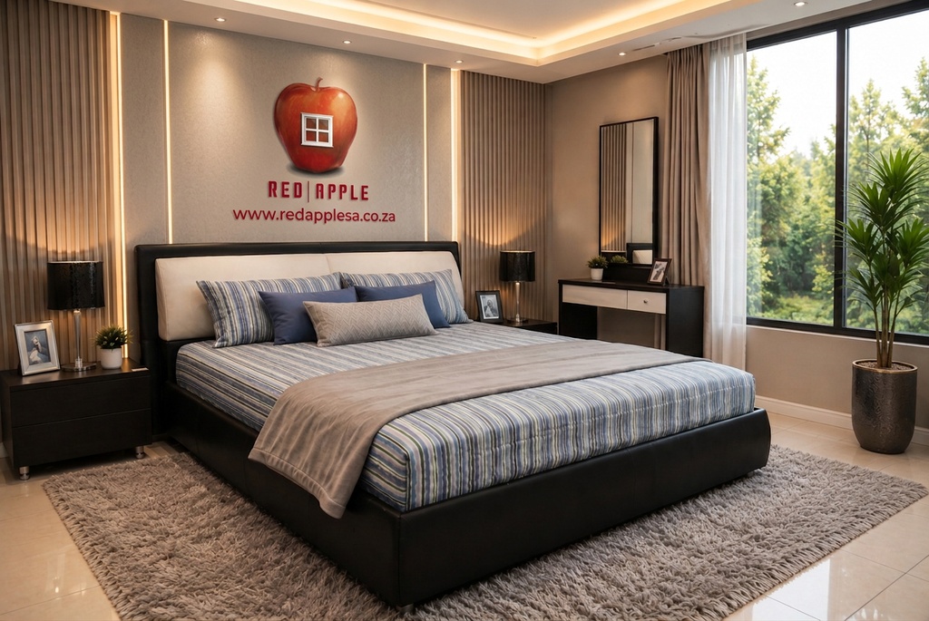 King/Queen Bed Excl. Mattress
