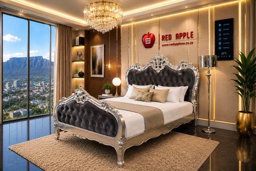 [1111798] King/Queen Bed Excl. Mattress