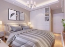 Modern minimalist master bedroom