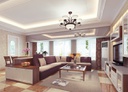 Modern minimalist living room