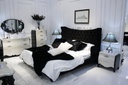 King/Queen Bed Excl. Mattress