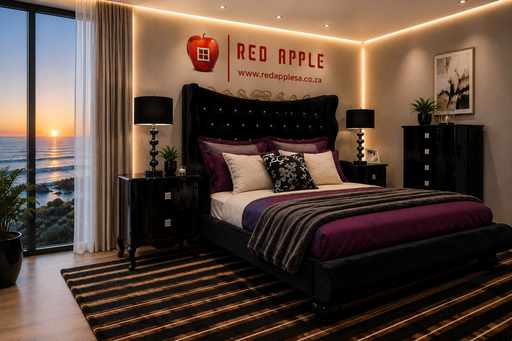 King/Queen Bed Excl. Mattress