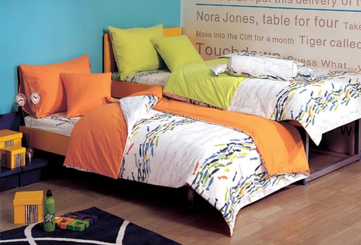 [1099935] 4 Piece Single Bed Set