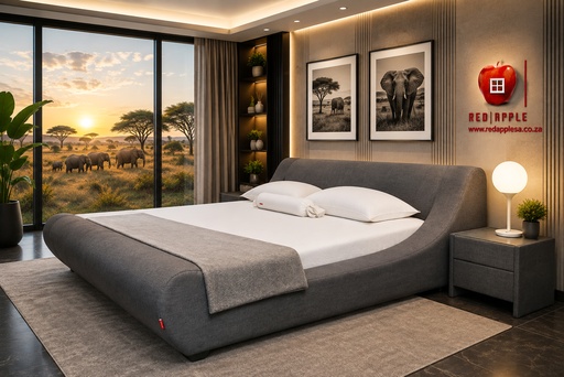 [1313628] King Bed Excl. Mattress