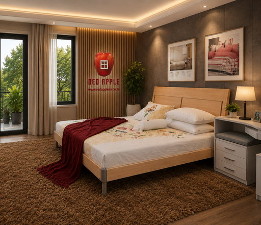 [1224603] King Bed Excl. Mattress