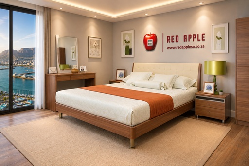 King/Queen Bed Excl. Mattress