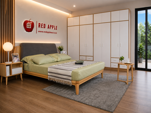 Queen Bed Excl. Mattress