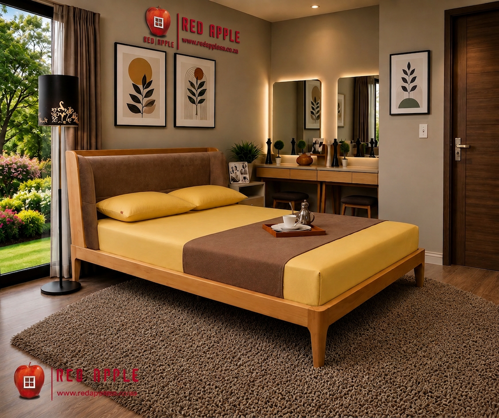 Queen Bed Excl Mattress