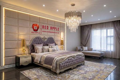 King/Queen Bed Excl. Mattress