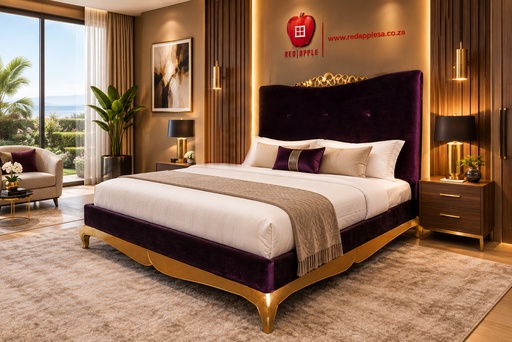 [1106084] King/Queen Bed Excl. Mattress